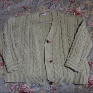 Button up cardigan sweater
